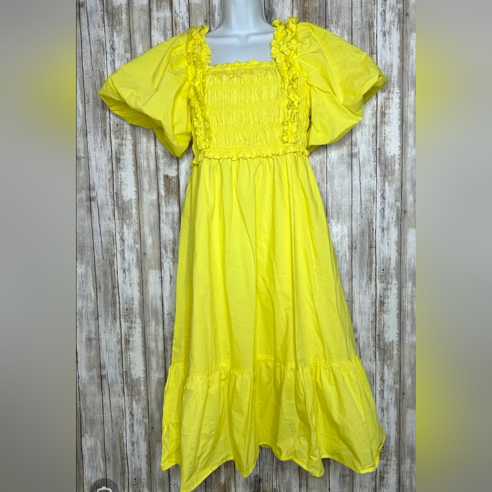 LG Bright Lemon English Factory Woman's Summer Dress